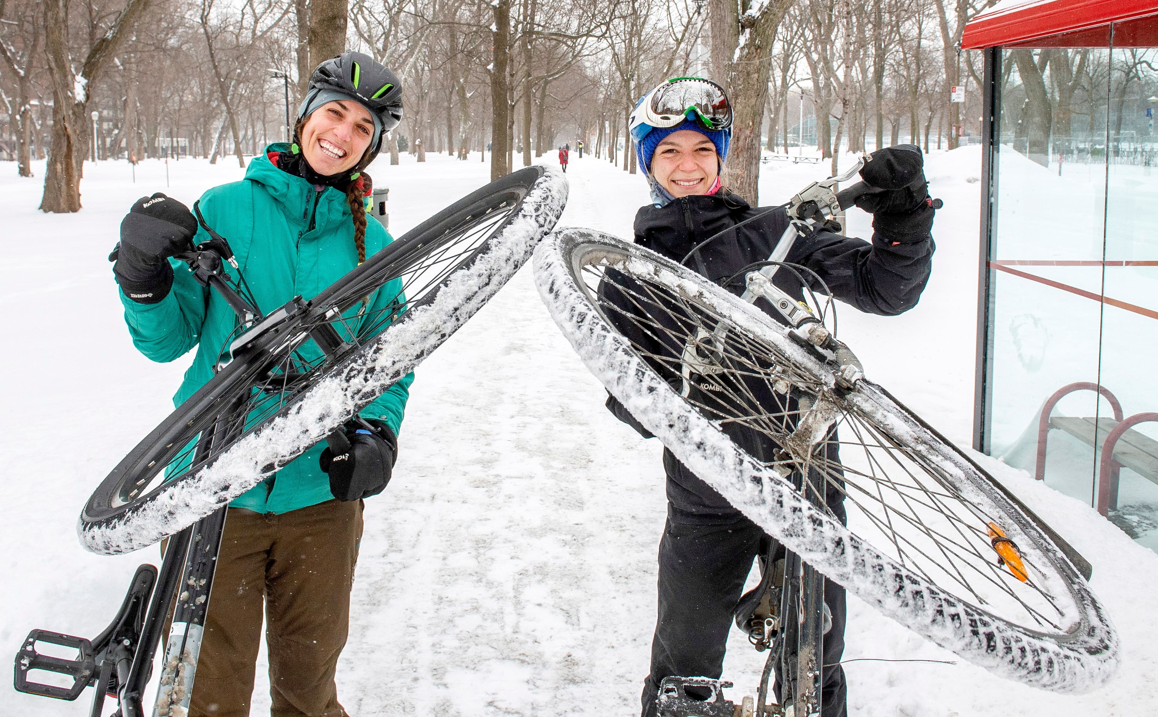 Le v&eacute;lo d&rsquo;hiver gagne de plus en plus d&rsquo;adeptes