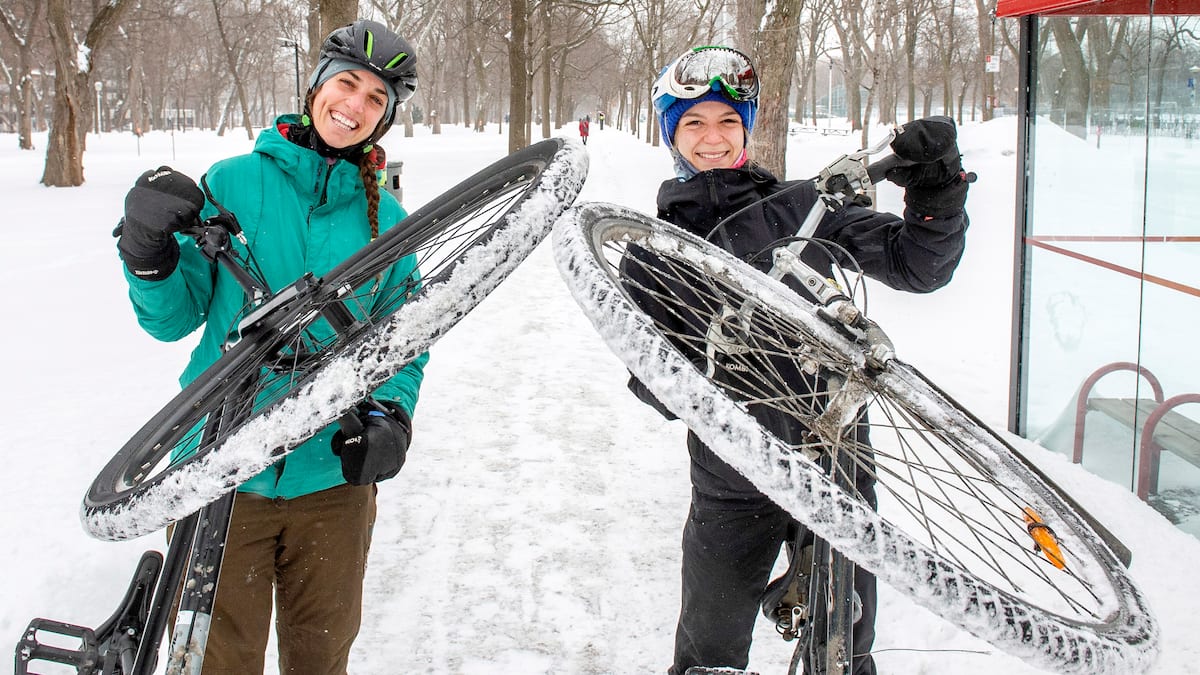 Le vélo d’hiver gagne de plus en plus d’adeptes