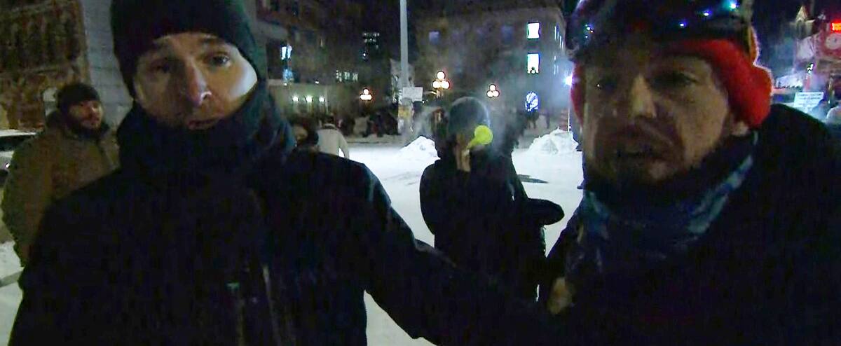 Plainte à la police après une agression en direct