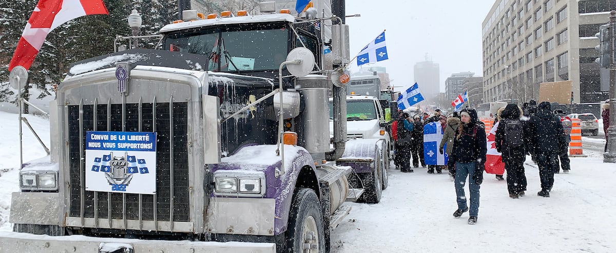 Les camionneurs sont en train de se réorganiser