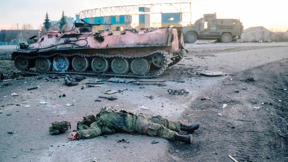 La guerre racontée aux Russes