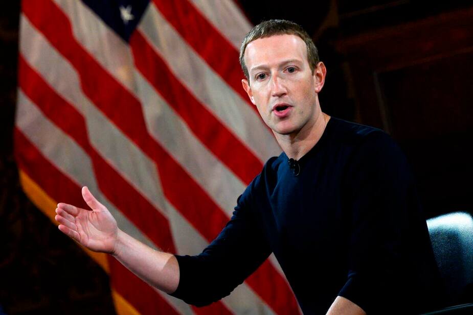 Image principale de l'article Facebook bloque le compte de Trump