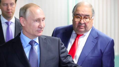Vladimir Putin ve Alişer Usmanov
