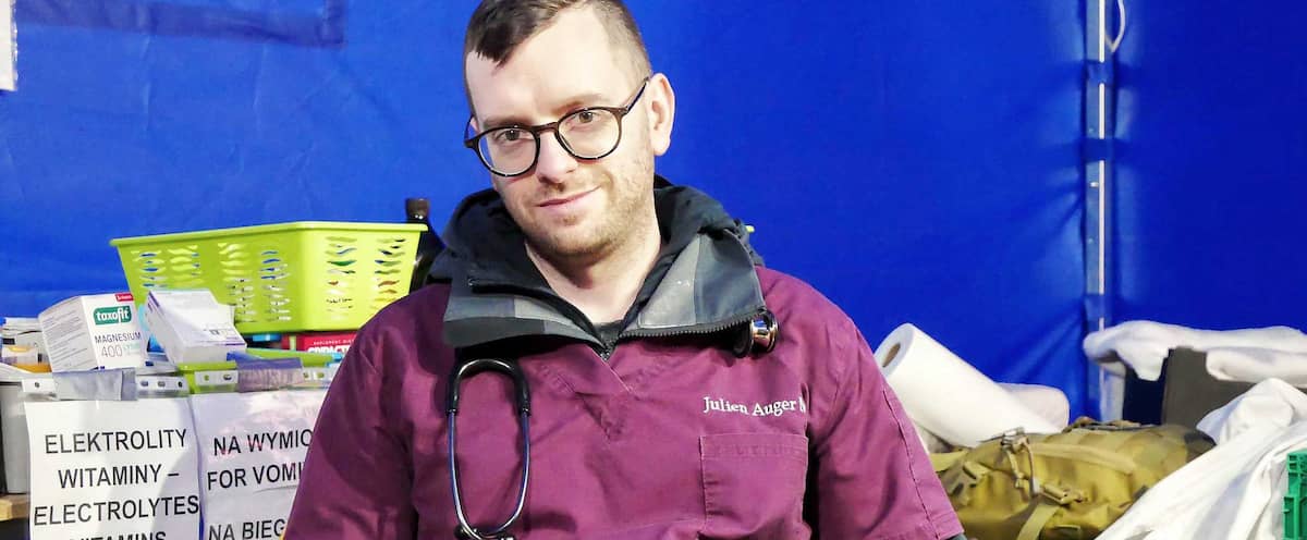 Fier et satisfait de sa mission de 10 jours à la frontière polonaise