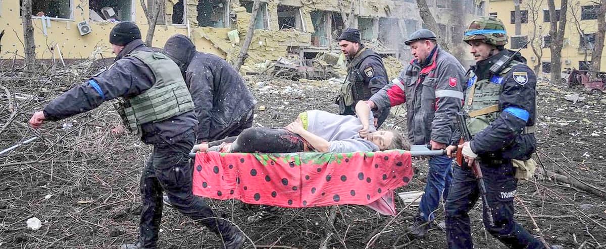 Hospital bombing in Ukraine: Putin loses control Hospital bombing in Ukraine: Putin loses control