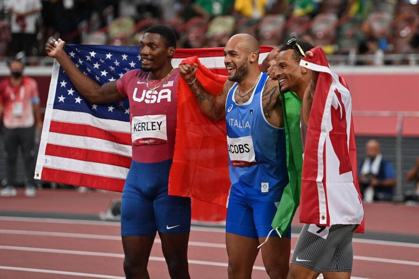 Tokyo 2020: Andre De Grasse remporte le bronze à l'épreuve mythique du 100 mètres