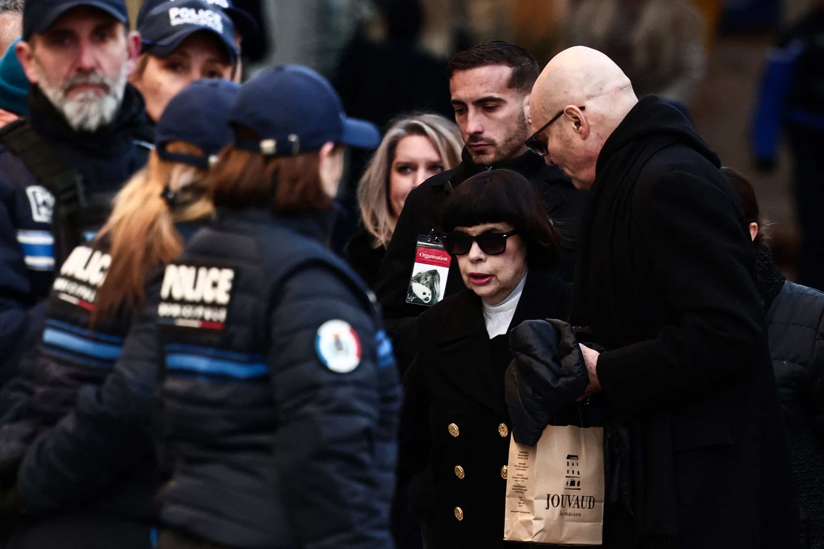 A cantora Mireille Mathieu