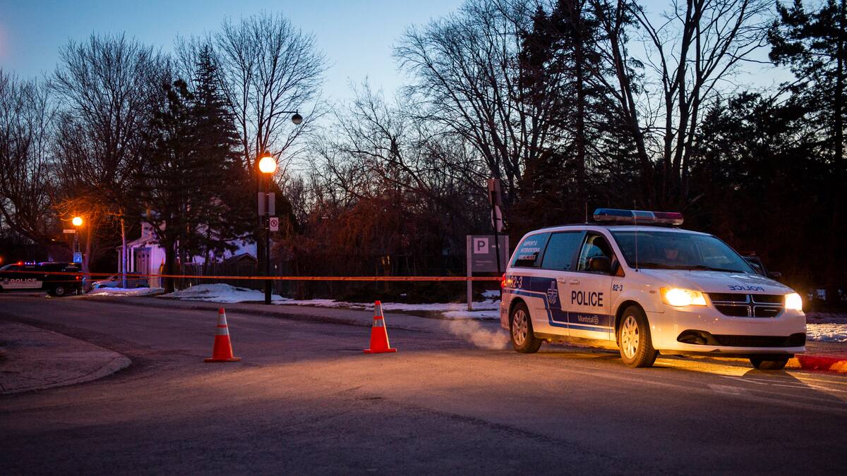 De possibles coups de feu à Montréal