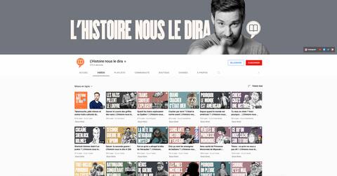 Laurent Turcott's YouTube channel has 375,000 members.