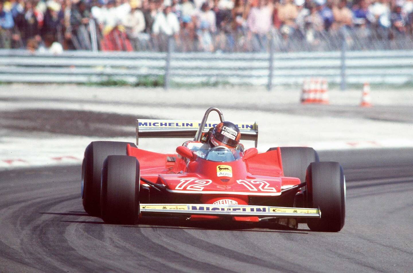 Tableau en hommage à Gilles Villeneuve