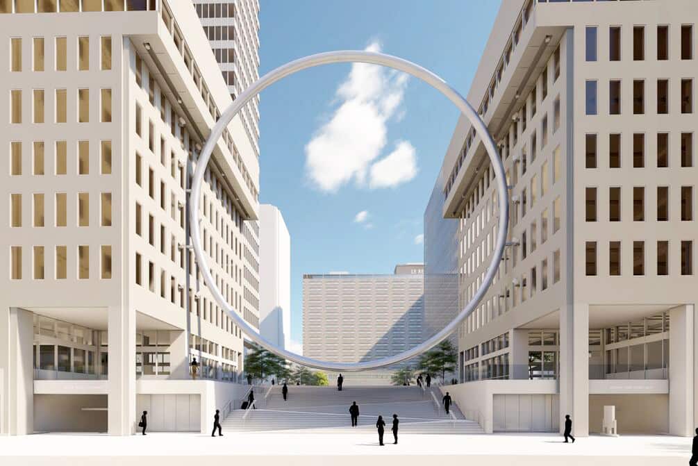 Un anneau g&eacute;ant de 5 M$ en plein centre-ville de Montr&eacute;al