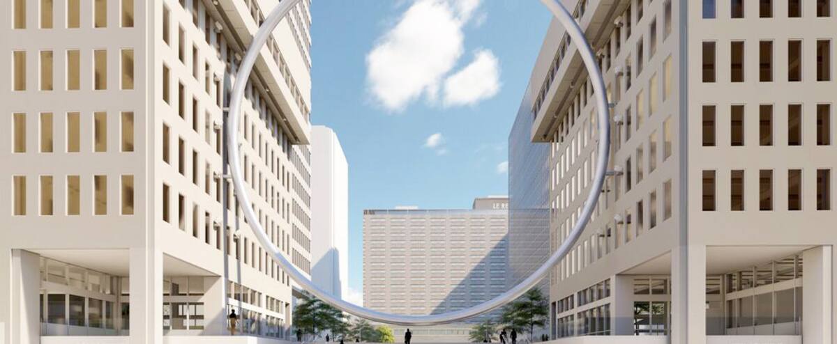 Un anneau géant de 5 M$ en plein centre-ville de Montréal