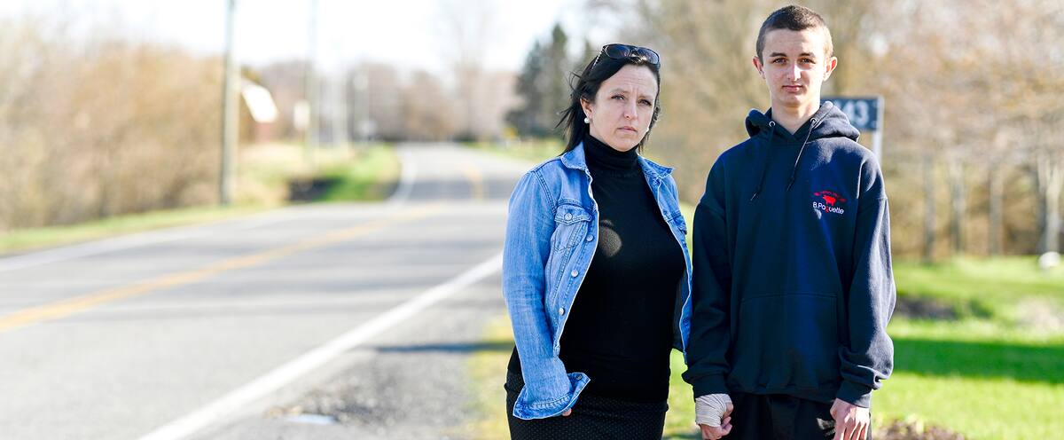 La mère veut des réponses après un délit de fuite