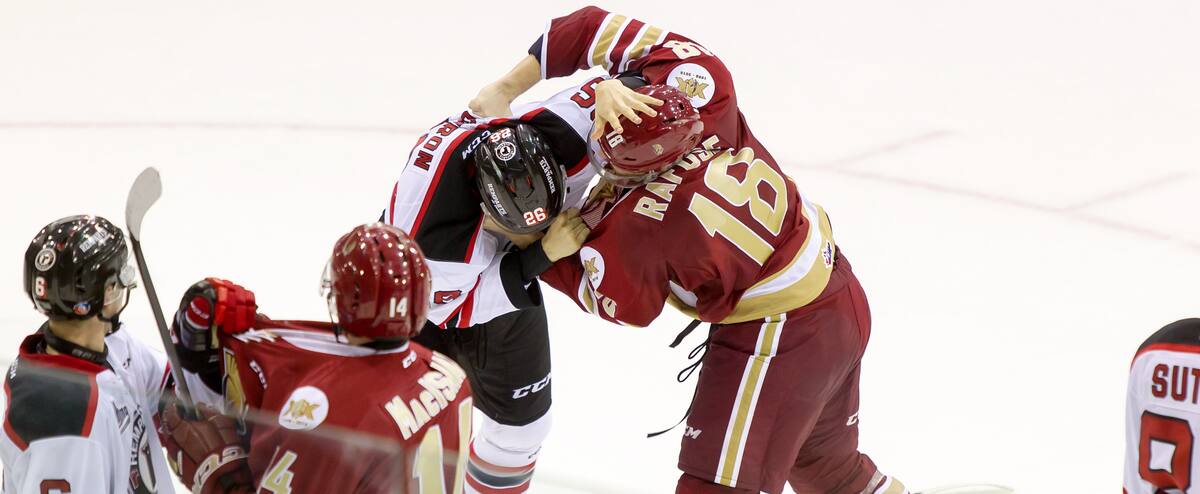Les bagarres dans le hockey junior sous la loupe