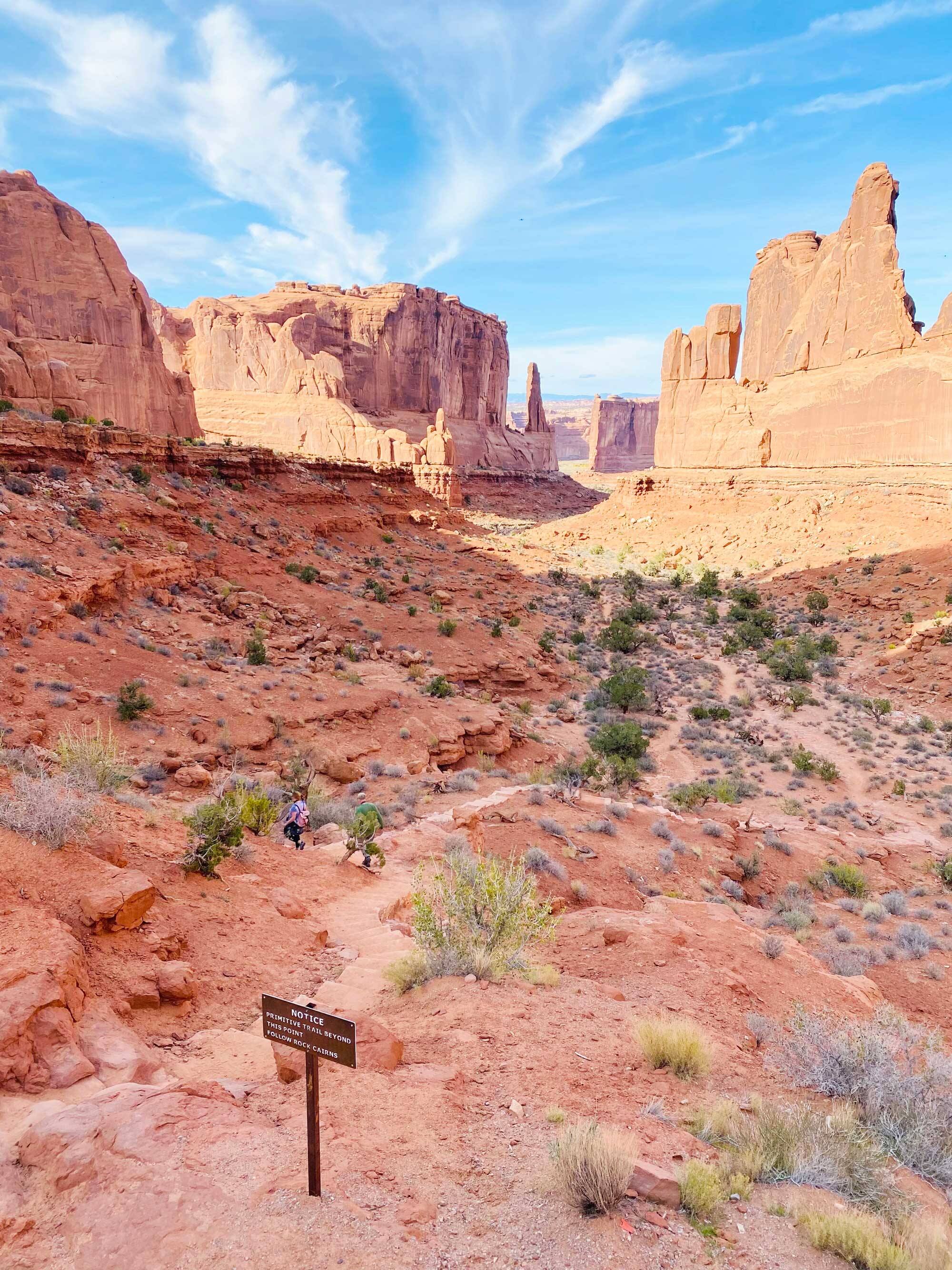 Splendeurs et couleurs au parc national des Arches