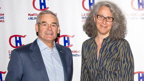 Pierre Boivin and Geneviève Paquet