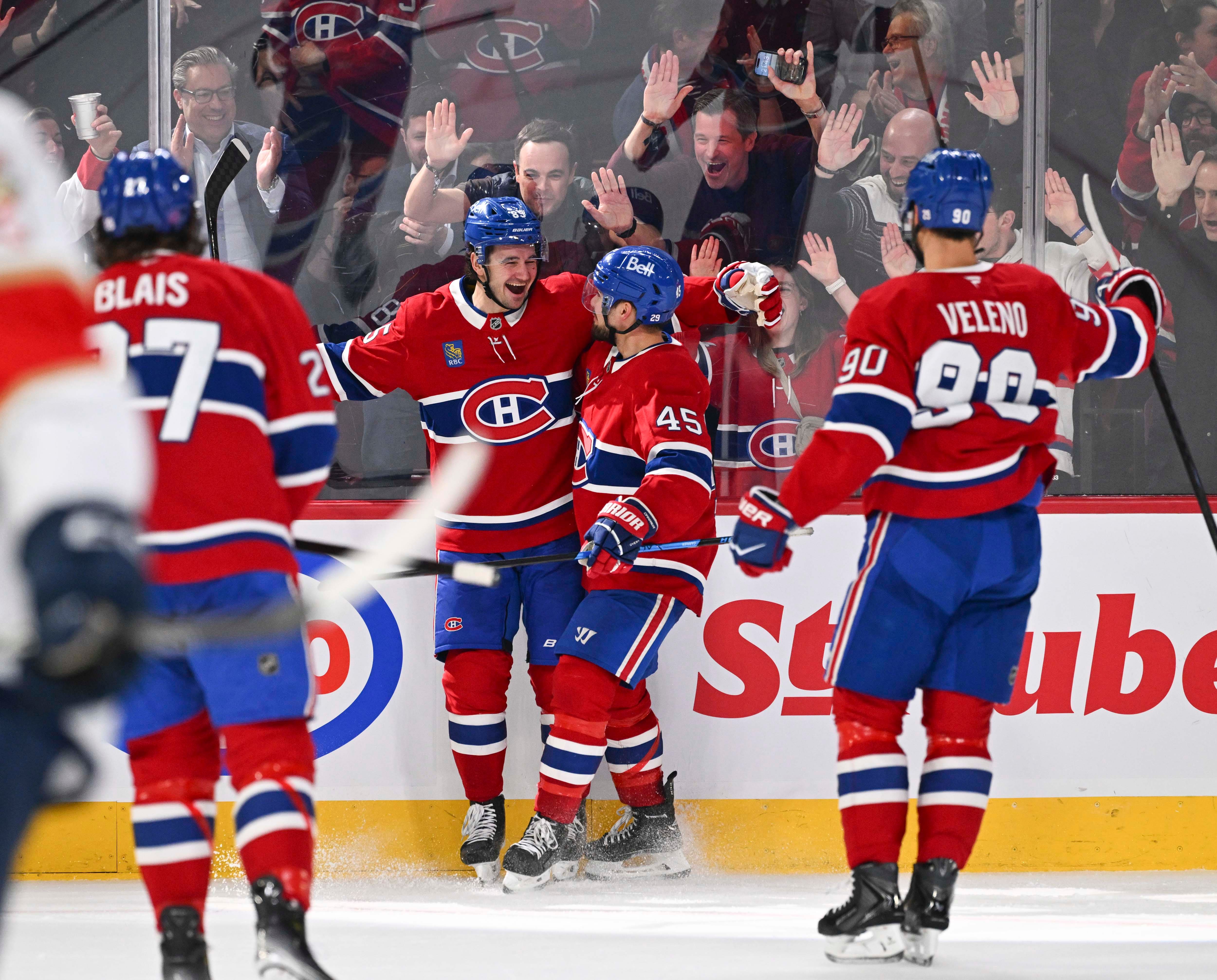 Le Français a inscrit trois buts dans une victoire de 6 à 2 face aux Panthers.