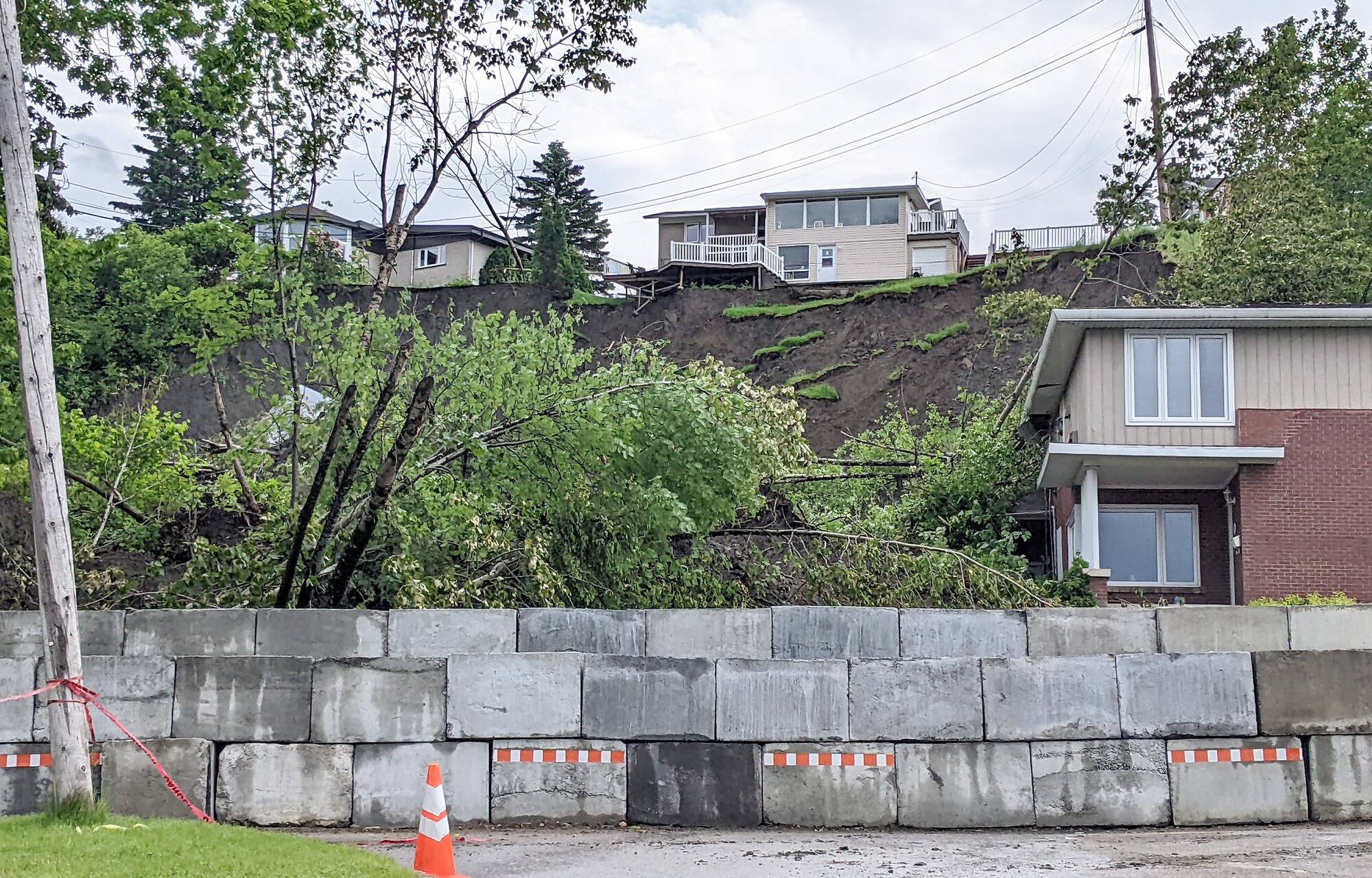 Landslide in Saguenay relieved to see that the City has learned