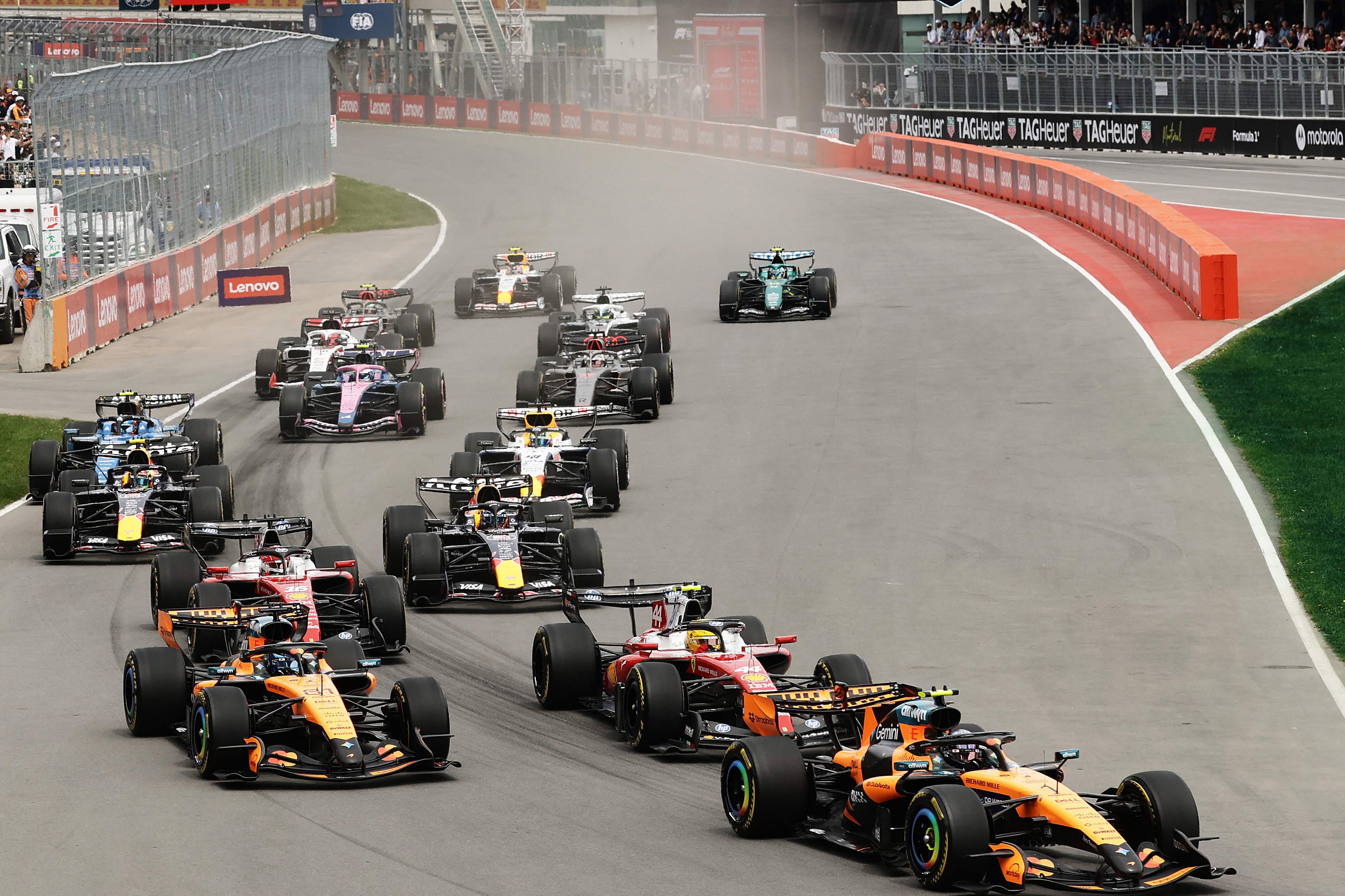 Grand Prix du Canada: voici la grille de départ de la course à Montréal