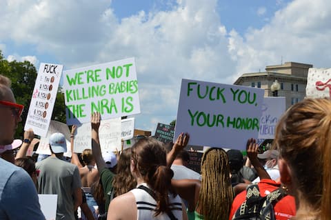 US - Protests - Connect - Across the country - In - Awakening - From - Supreme Court - DEC