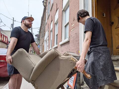 He soon found a home in Saint-Jean-Baptiste