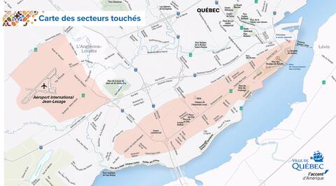 In these areas in pink, corresponding to the corridors of the Pope's movement, it is necessary to expect temporary obstacles to traffic, the time of the passage of the procession.