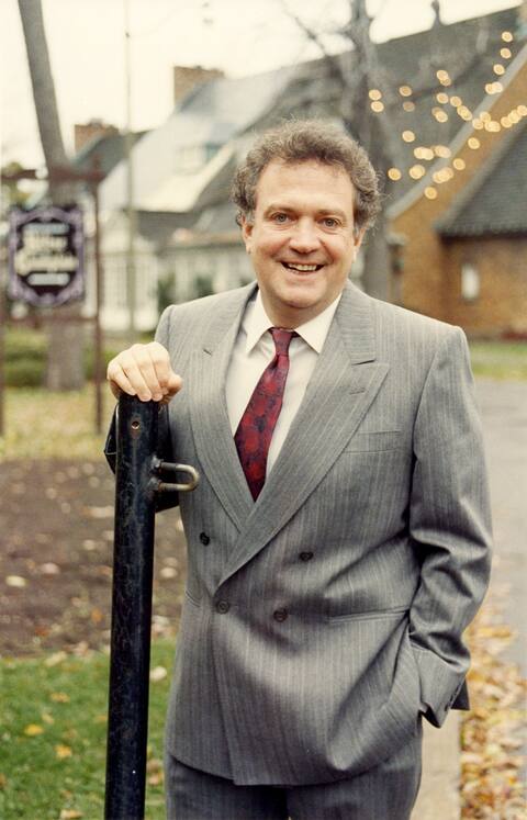 Pierre Marcotte, ici en 1988, a été gestionnaire du restaurant Hélène-de-Champlain, sur l’île Sainte-Hélène, à Montréal. L’établissement est fermé depuis 2010.