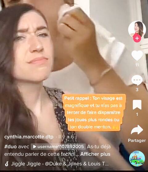 Here, the nutritionist questions a technique that rejuvenates our face.