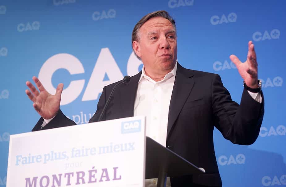 Le premier ministre François Legault