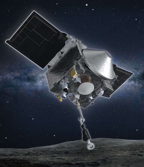 Osiris-Rex probe begins to return to Earth with asteroid patterns on board