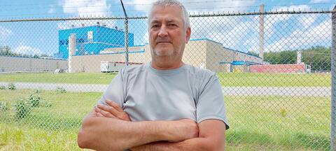 Daniel Chaput, who has worked at the Agropur plant in Granby for 42 years, says his employer sinned because of a lack of foresight.