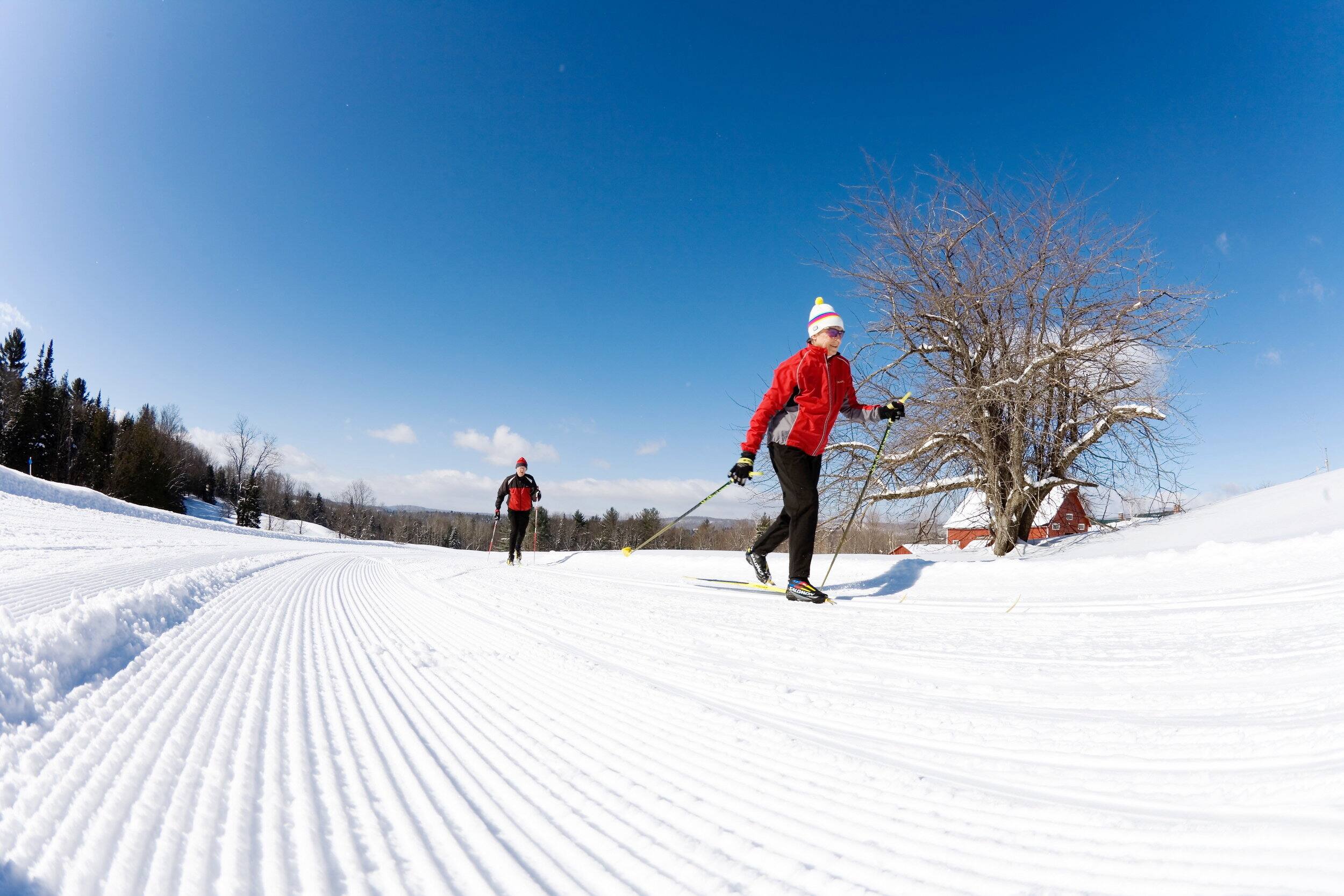 Voici le paradis du ski du fond