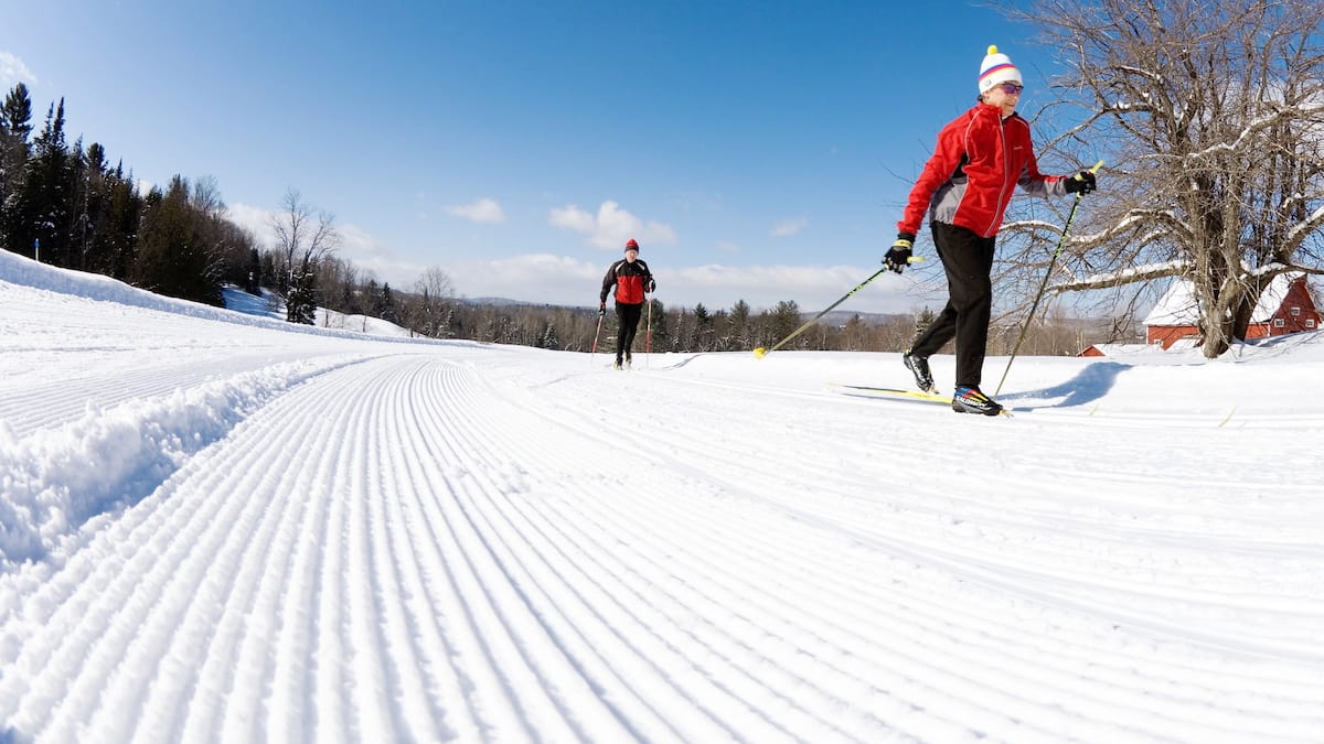 Voici le paradis du ski du fond