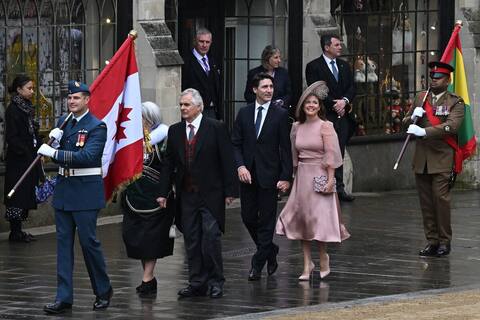 London: Prime Minister of Canada celebrates the coronation of King Charles III
