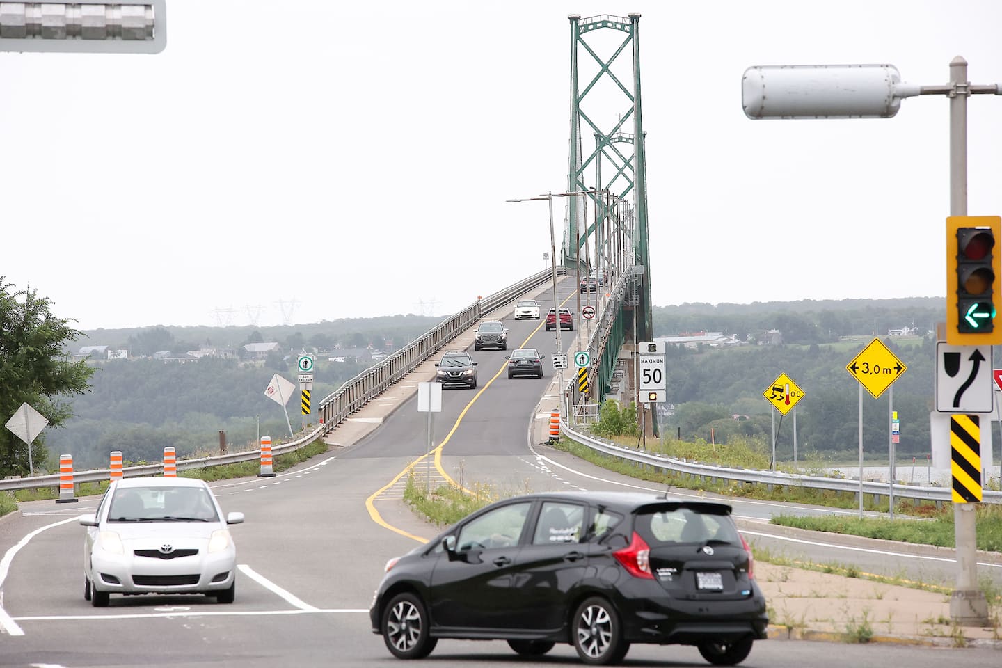 Nouveau pont de l'île d’Orléans: gros bordel en vue pour le temps des pommes