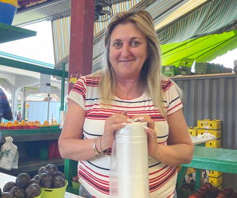 Julie Trottier, Productrice of fruits et légumes