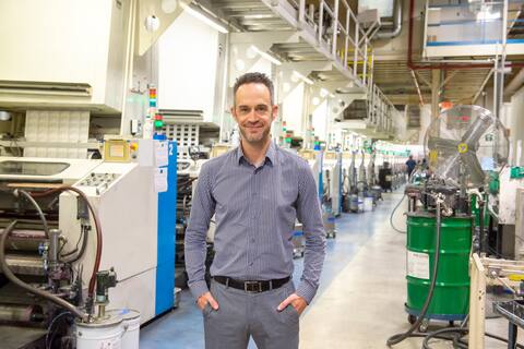 Marc-Andre Doyon, Vice President of Scientific Games for Canada.