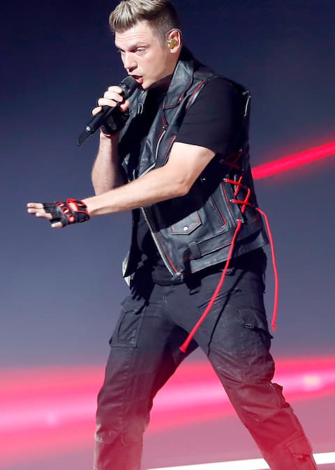 Backstreet Boy Nick Carter.