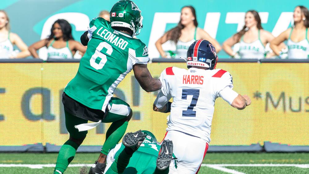 Les Alouettes s’effondrent en Saskatchewan
