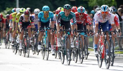 Les cyclistes ont livré jusqu'à leur dernière once d'énergie sur le circuit du mont Royal, ce dimanche.