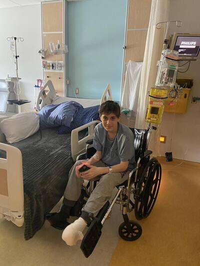 Scary scooter accident: Part of young woman's foot amputated