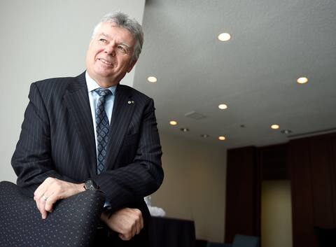 Businessman Charles Sirois, co-founder of the CAQ.