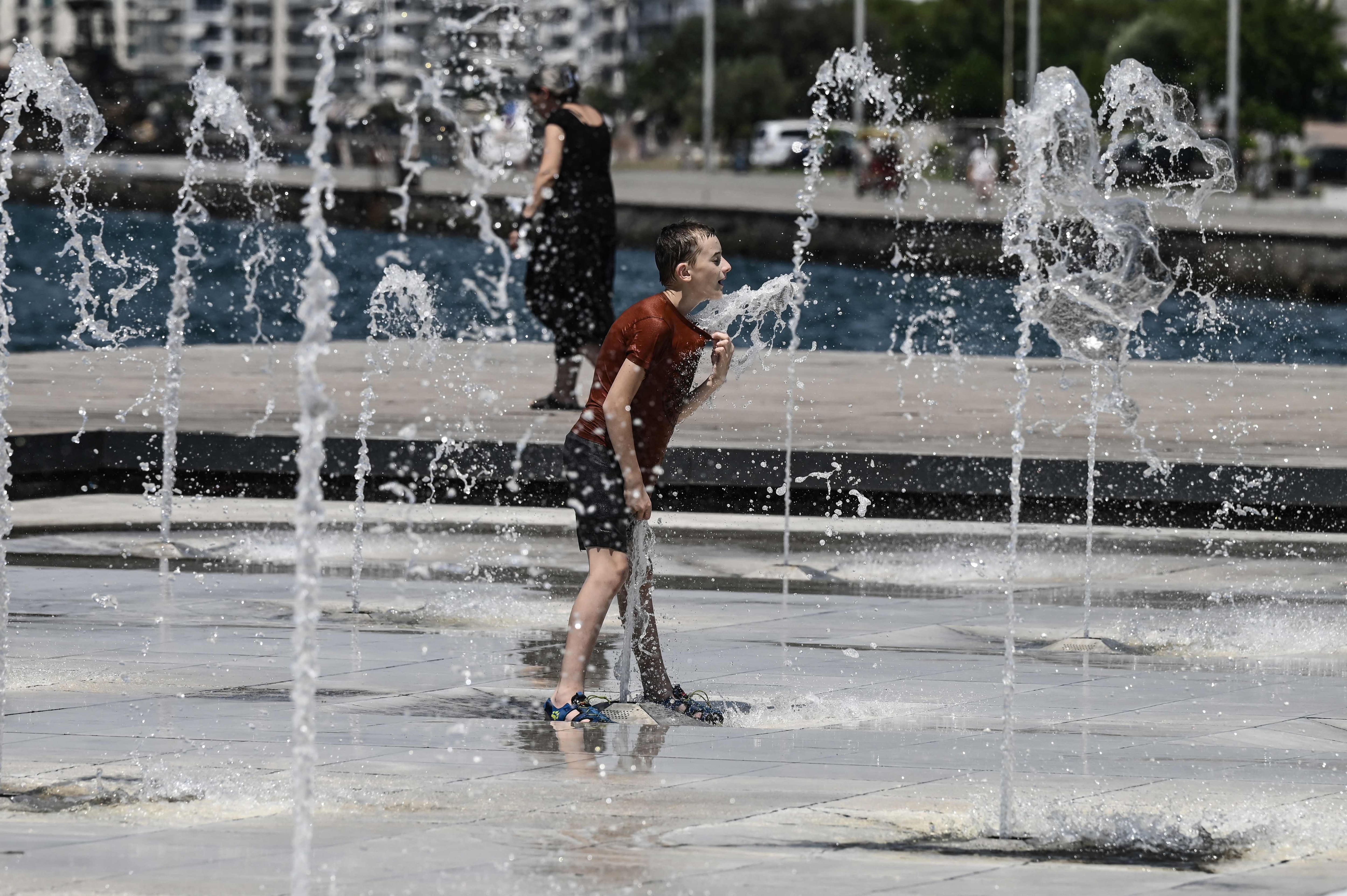 Greece faces its hottest day of the year