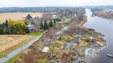 The landslide occurred around 3.30 am.