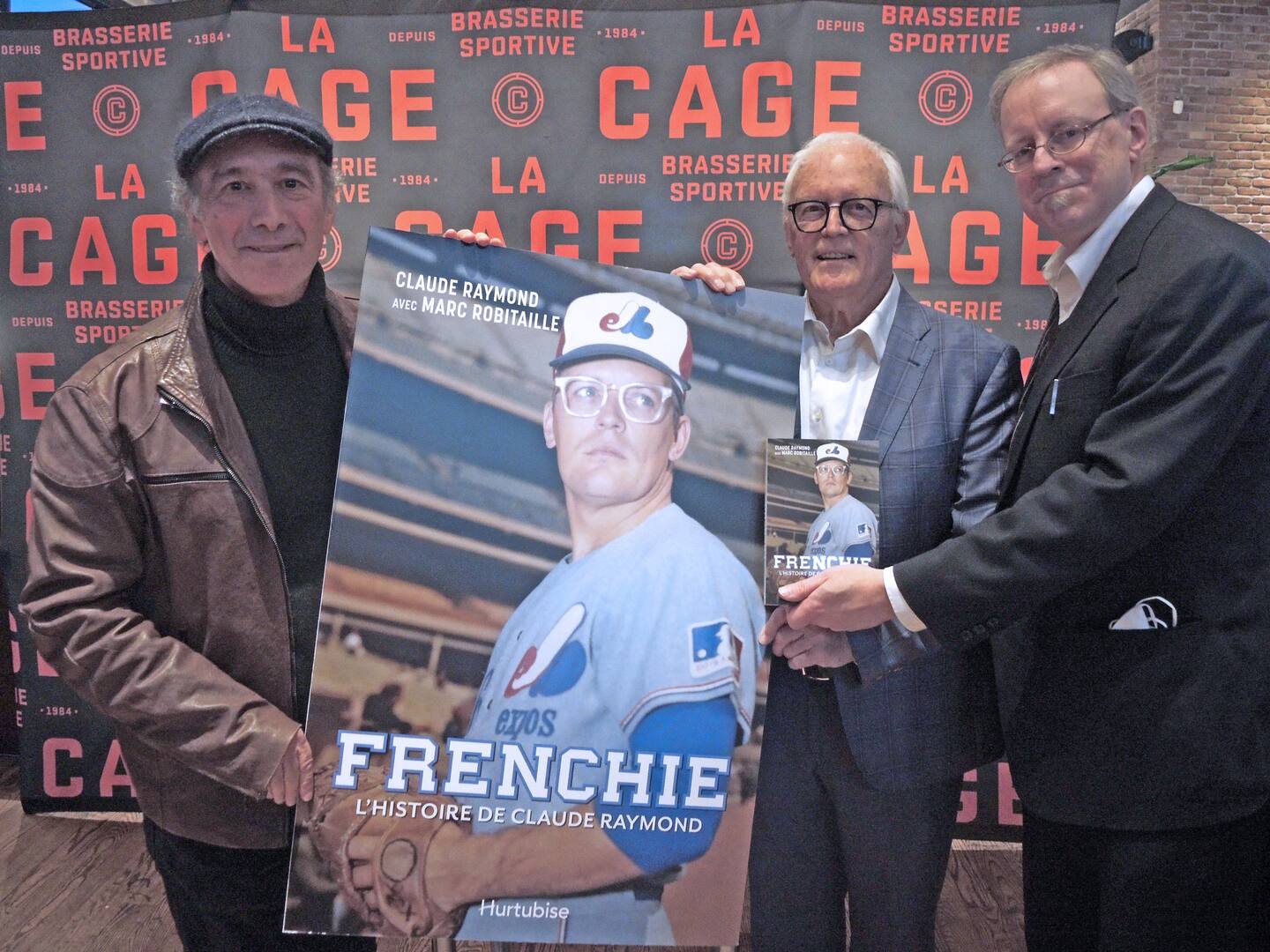 Lancement réussi de la biographie de Claude Raymond, Frenchie