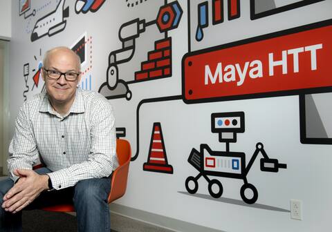 Marc Lafontaine, vice-président exécutif de Maya HTT, fournit l’expertise québécoise au projet canadien de rover lunaire, qui doit pouvoir résister aux chocs thermiques constants.