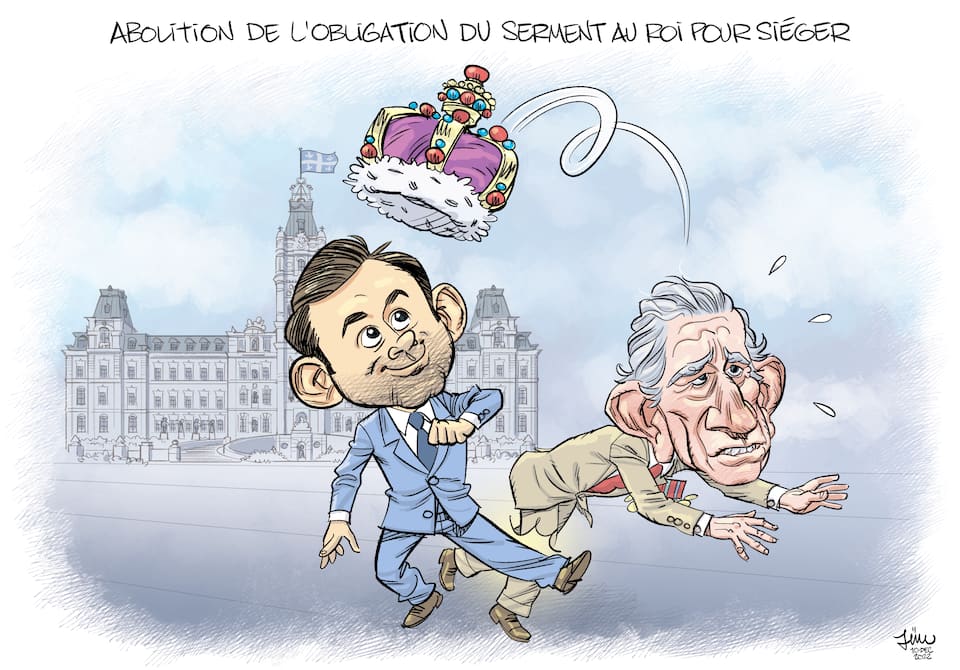 La caricature de Julien Dufour | Le Journal de Montréal