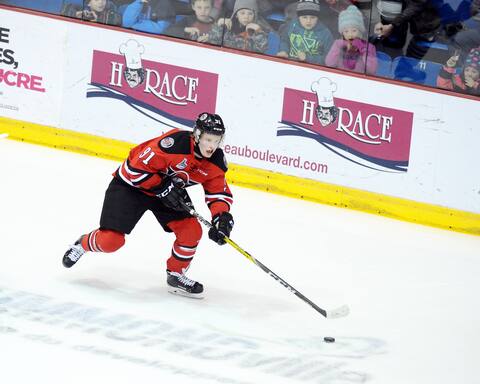 Noah Corson is accused of having sexually assaulted a minor in 2016, along with two young people under the age of 18, including a teammate with the Voltigeurs de Drummondville.