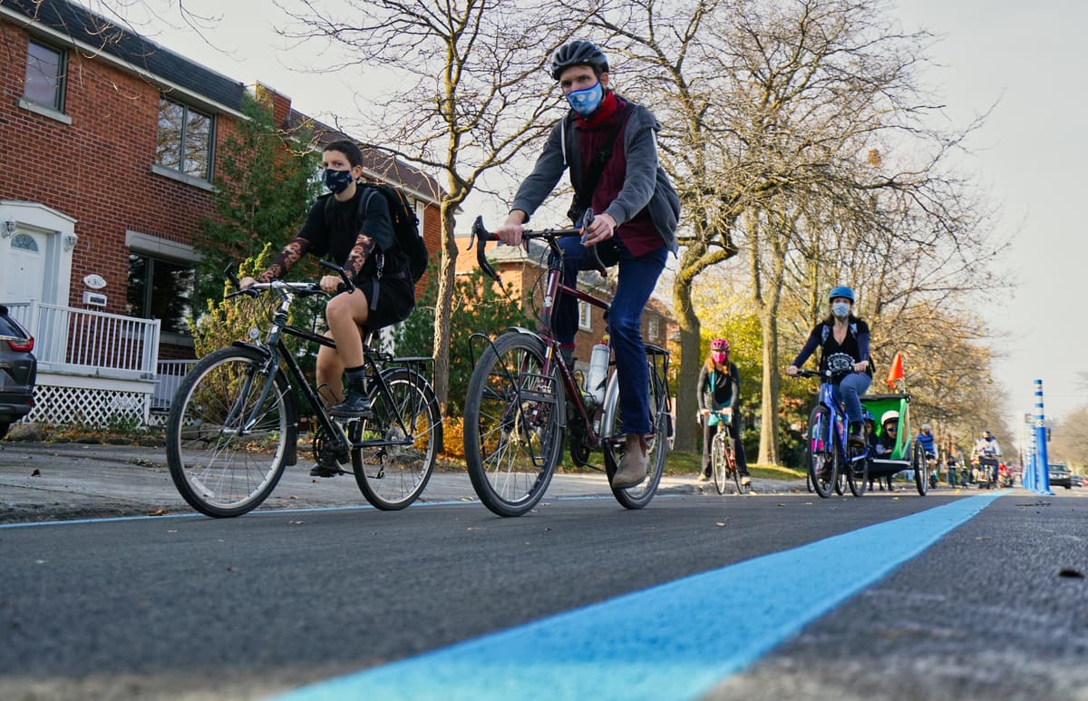 Le REV cyclable serait b&eacute;n&eacute;fique, selon la Sant&eacute; publique