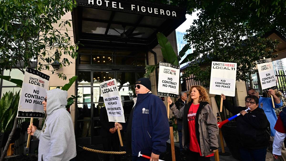 Aux États-Unis: plus de 10 000 travailleurs du secteur de l’hôtellerie sont en grève